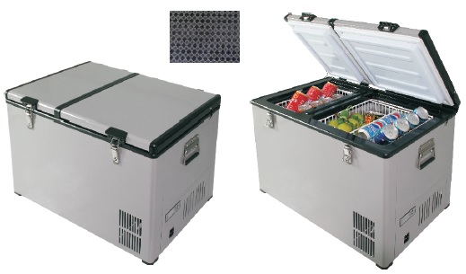 ثلاجة فريزر سيارة صيني 2 باب - -  BD/C-60ACDC RUGGED