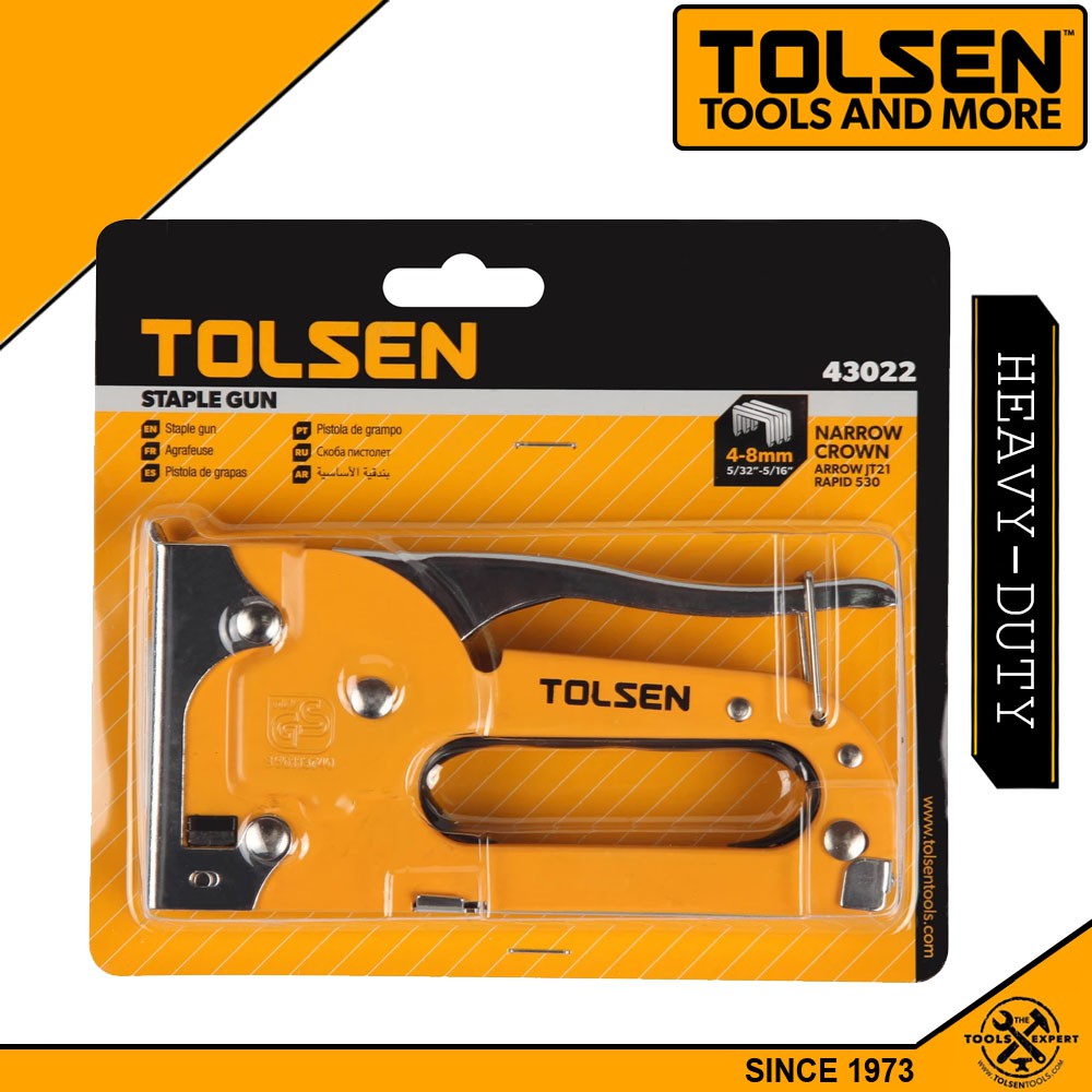Tolsen Heavy Duty Gun Staple 4-8mm 43022