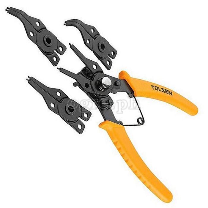 Tolsen 4 in 1 Circlip Pliers Set 160mm 10100