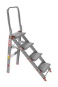 Marchetti CLASS PIU Ladder  3 Step wide 230 mm With Handle Italy Model 20523