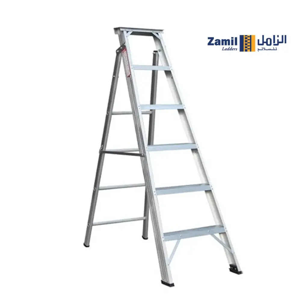 Zamil Aluminum A Type Ladder 17 Step DPL-17