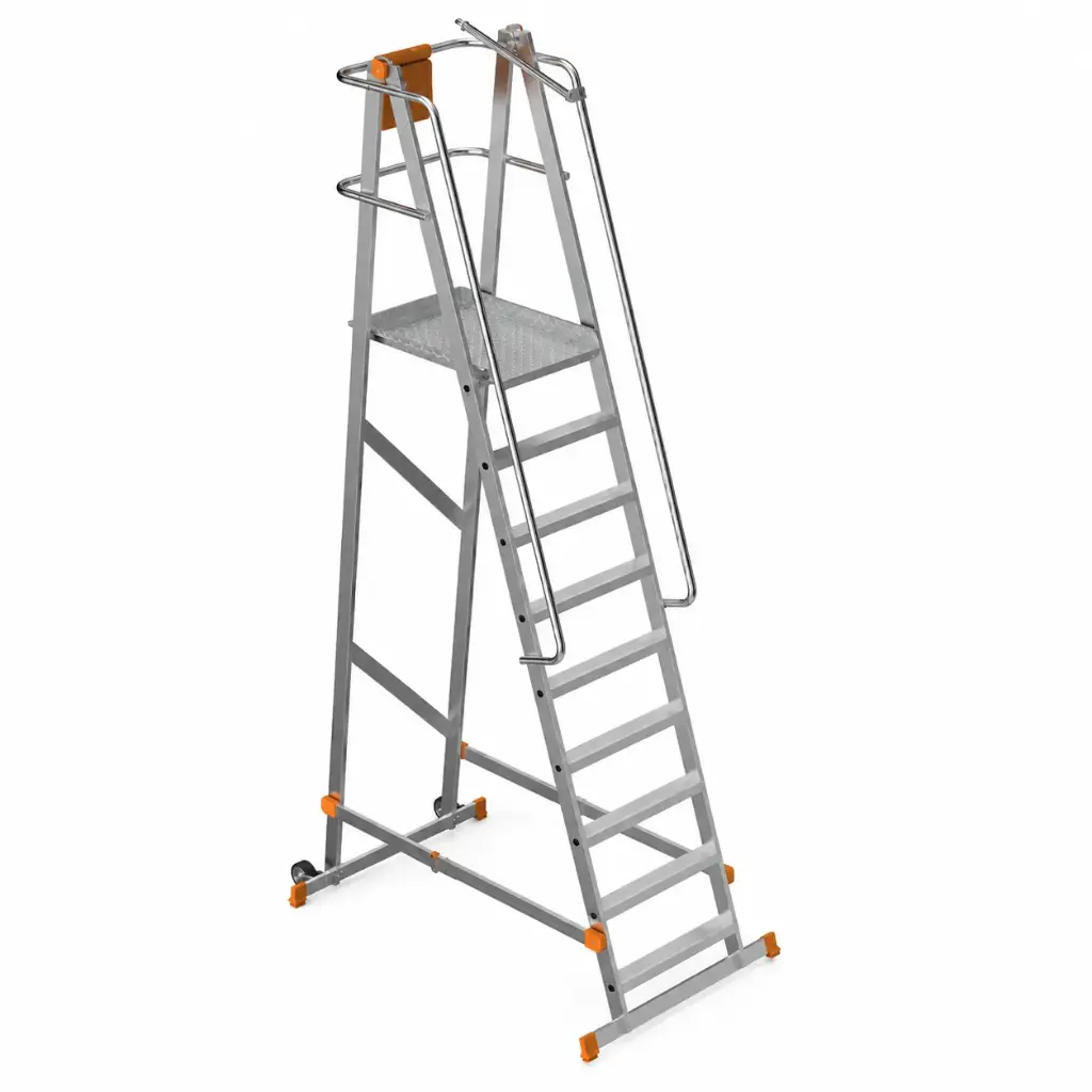 Sarayli Warehouse Ladder 8 + 1  Step 232 CM Model 8108 Turkey