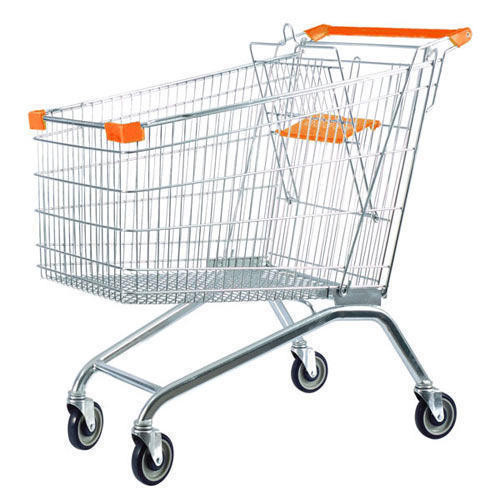 Stainless Steel Supermarket Trolley 125 Liter China