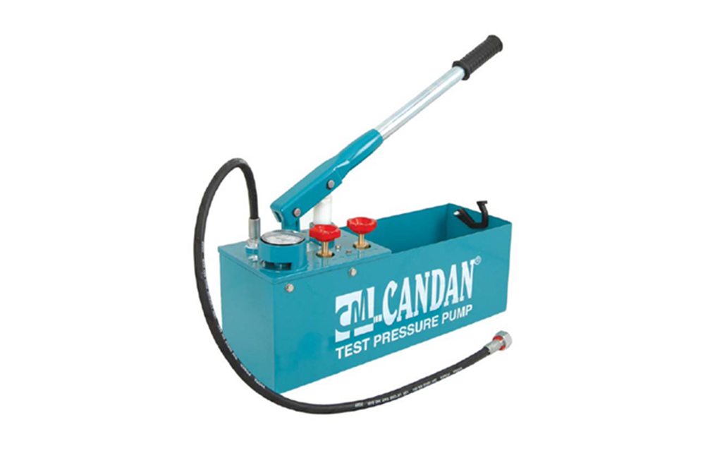 CANDAN CM-60 TEST PUMP And Pipe TEST PRESSURE