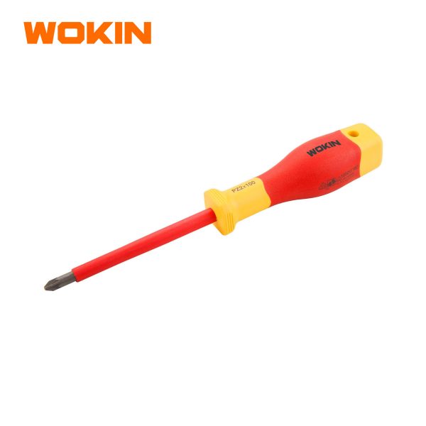 Wokin PZ3x150mm INSULATED POZI SCREWDRIVER PREMIUM LINE 561703