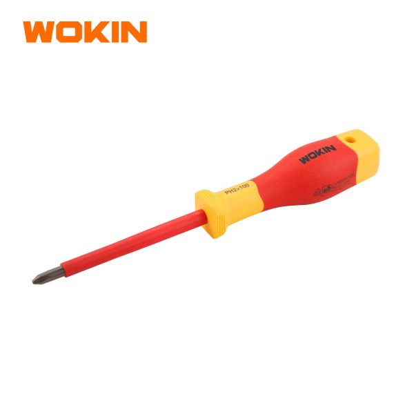 Wokin PH0x80mm INSULATED PHILLIPS SCREWDRIVER PREMIUM LINE 561601