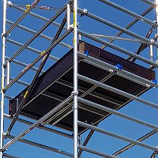 [1210037] Marchetti ALUTOWER  Aluminium Work Platform size: m 0.87 x 1.80  Italy Model 50072