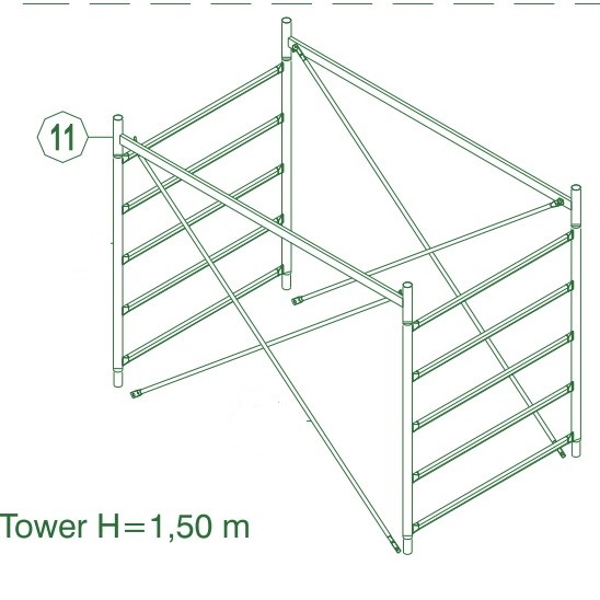 Marchetti Connecting Brace Number 11 - 20563 Italy