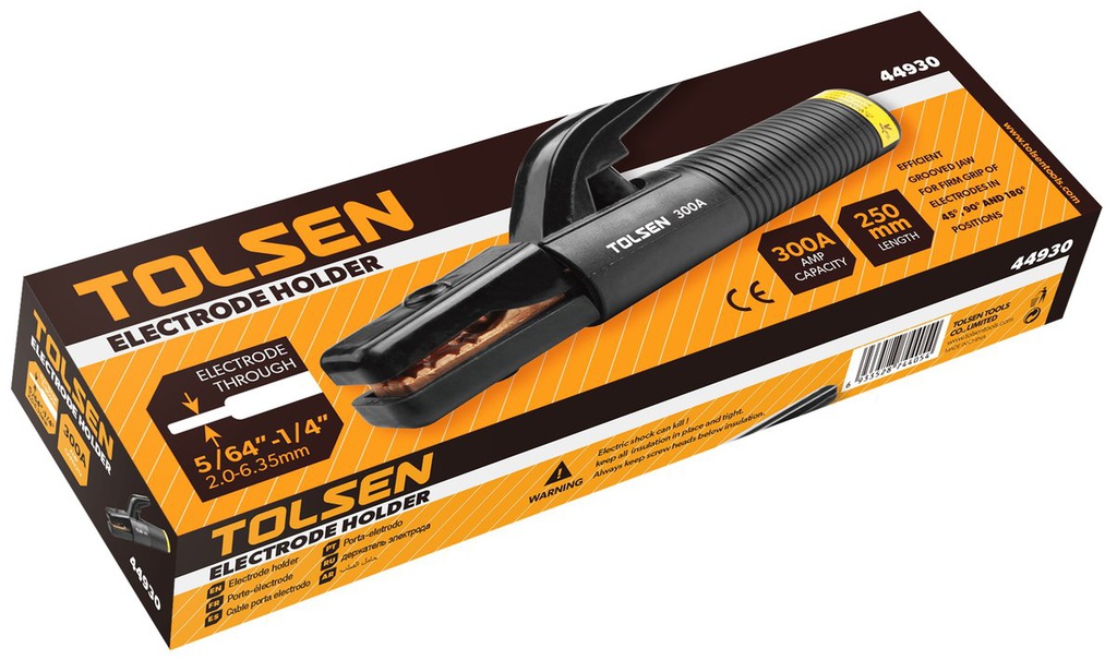 Tolsen Welding Electrode Holder 300Amp 44930