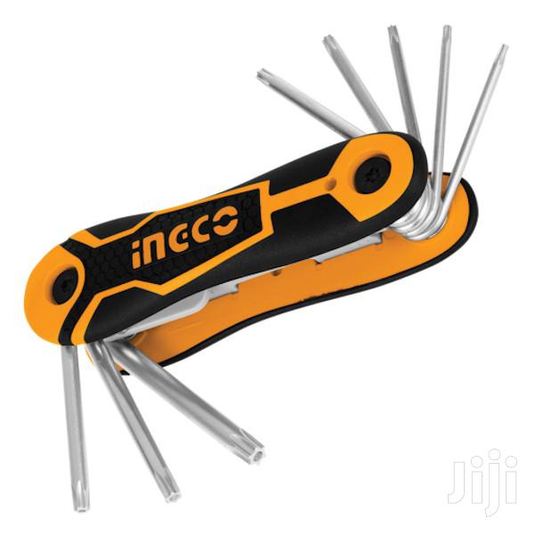 INGCO Trox set key 8 pcs / HHK14083