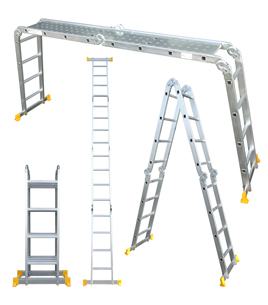 Foldable Multi Function Ladder  24 Step R-14206 China