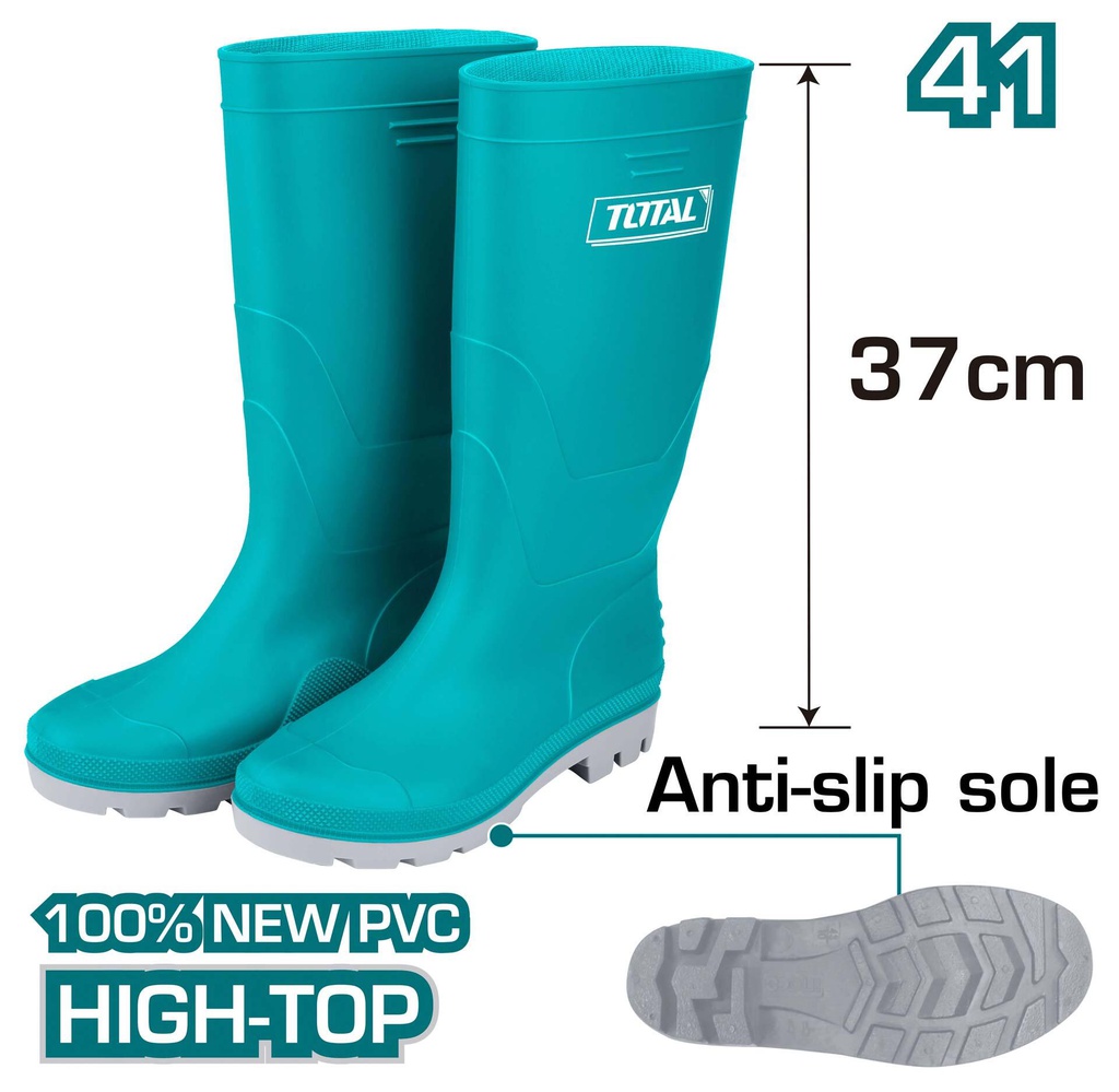 Total RAIN BOOTS SIZE 39 / TSP302L.39