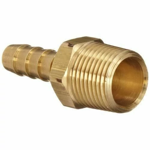 Brass Turning Nipple with Hose Twist proof, 1/2" x 13mm Hose