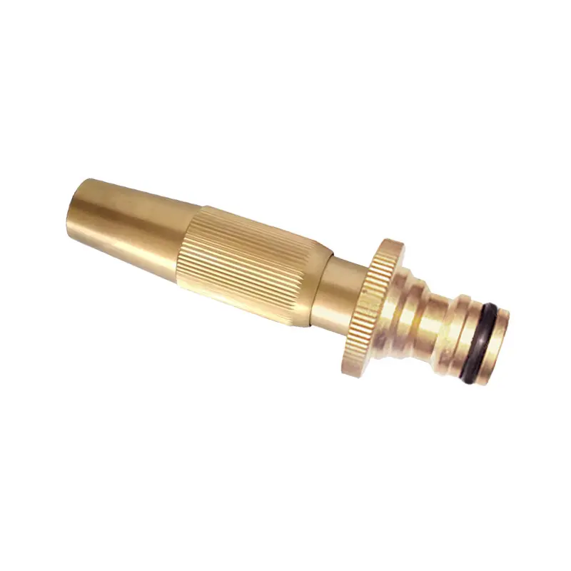 Brass Garden Cleaning Nozzle with Quick Connect