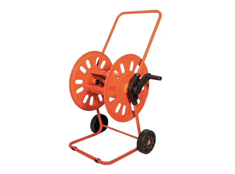 italy Painted steel hose reel cart 3/4" 50 M