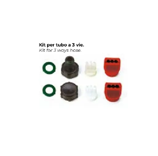 Kit for 3 ways hose sprinkler