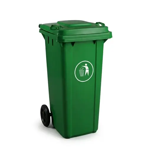 trash can -  120 L Green - KSA