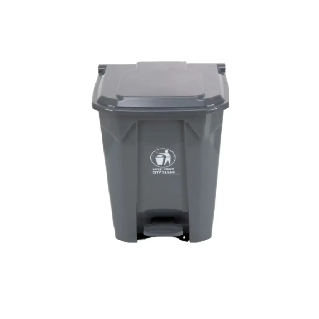 Step Trash Can with Pedal 80L – Made in KSA
