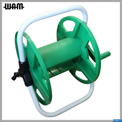[2150044] Plastic Hose Reel 45M 1/2 inch - 35M 5/8 inch 