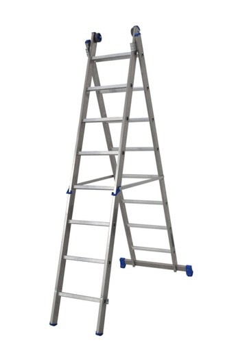 [1360003] Marchetti Azzurra Ladders Transformable 13 + 13 Step Italy Model 21121