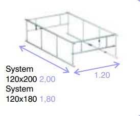 [1210031] شبك امان سقالة ايطالي سيستم - موديل 50013