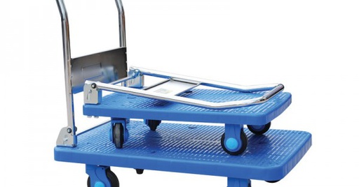 [1140045] Blue Plastic Trolley 150 Kg China FD150
