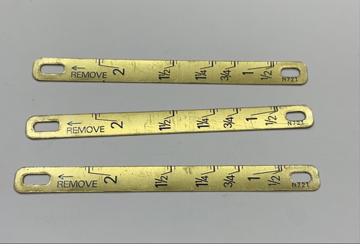 [3310033] Rex Size Plate DH 1/2 - 2  N721  Japan