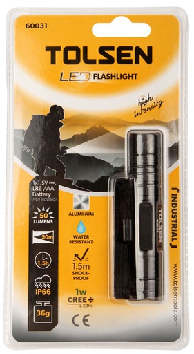 [1000317] مصباح يدوي LED  تولسين 50متر 60031