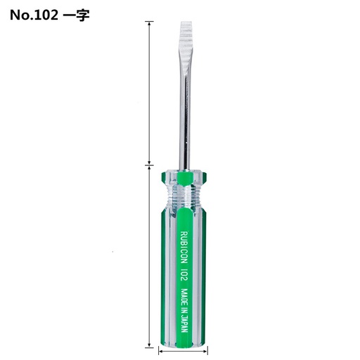 [5510018] RUBICON 102 / 12 inch Screwdriver Flat Japan