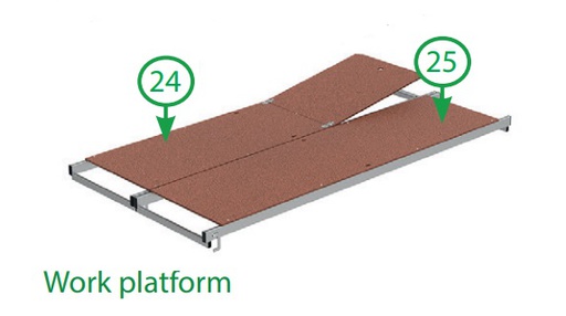 [1210026] Marchetti Platform w/out trapdoor 20302 Italy